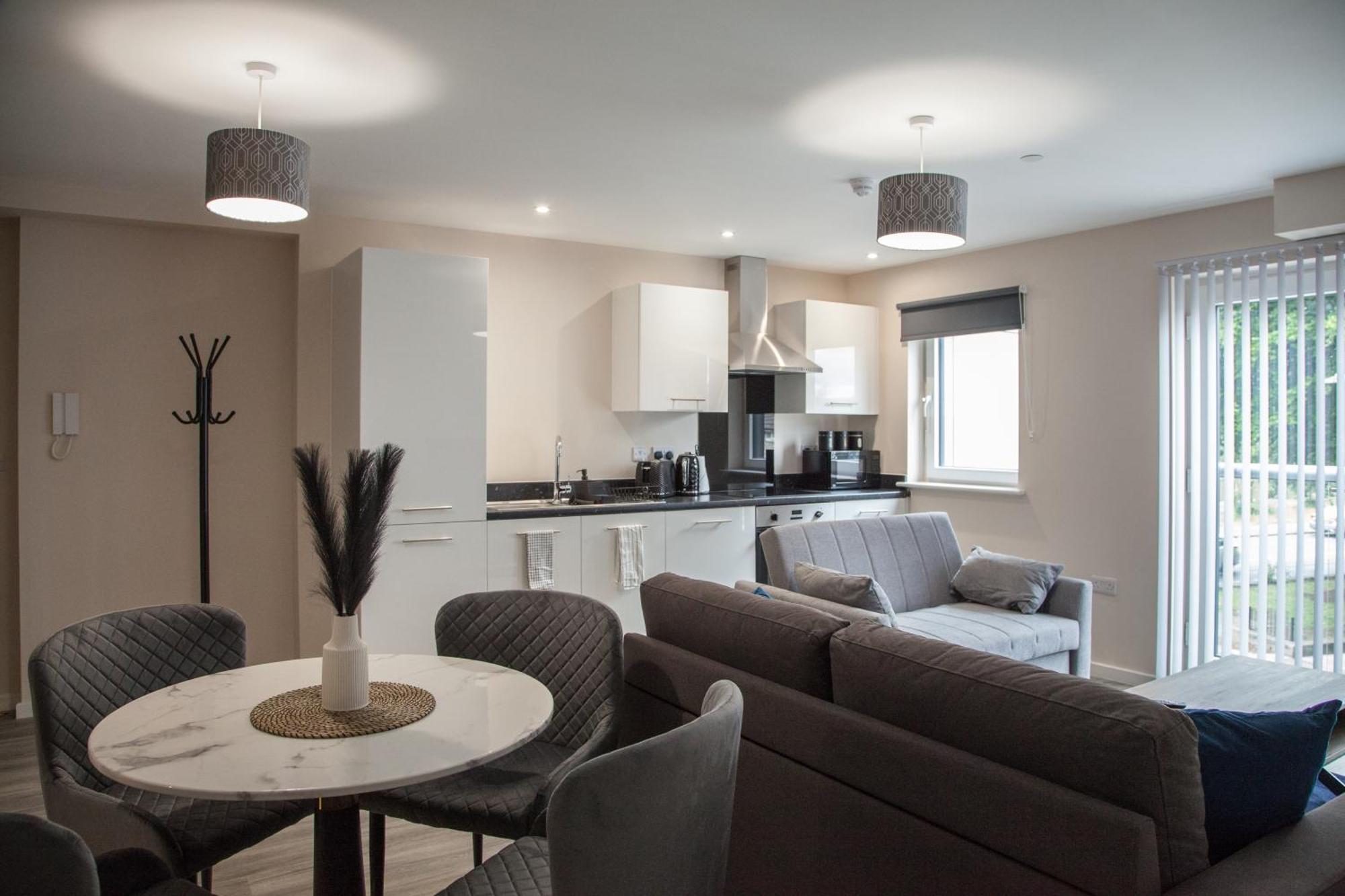 Modern 2Bd Apartment In Manchester City Exterior photo