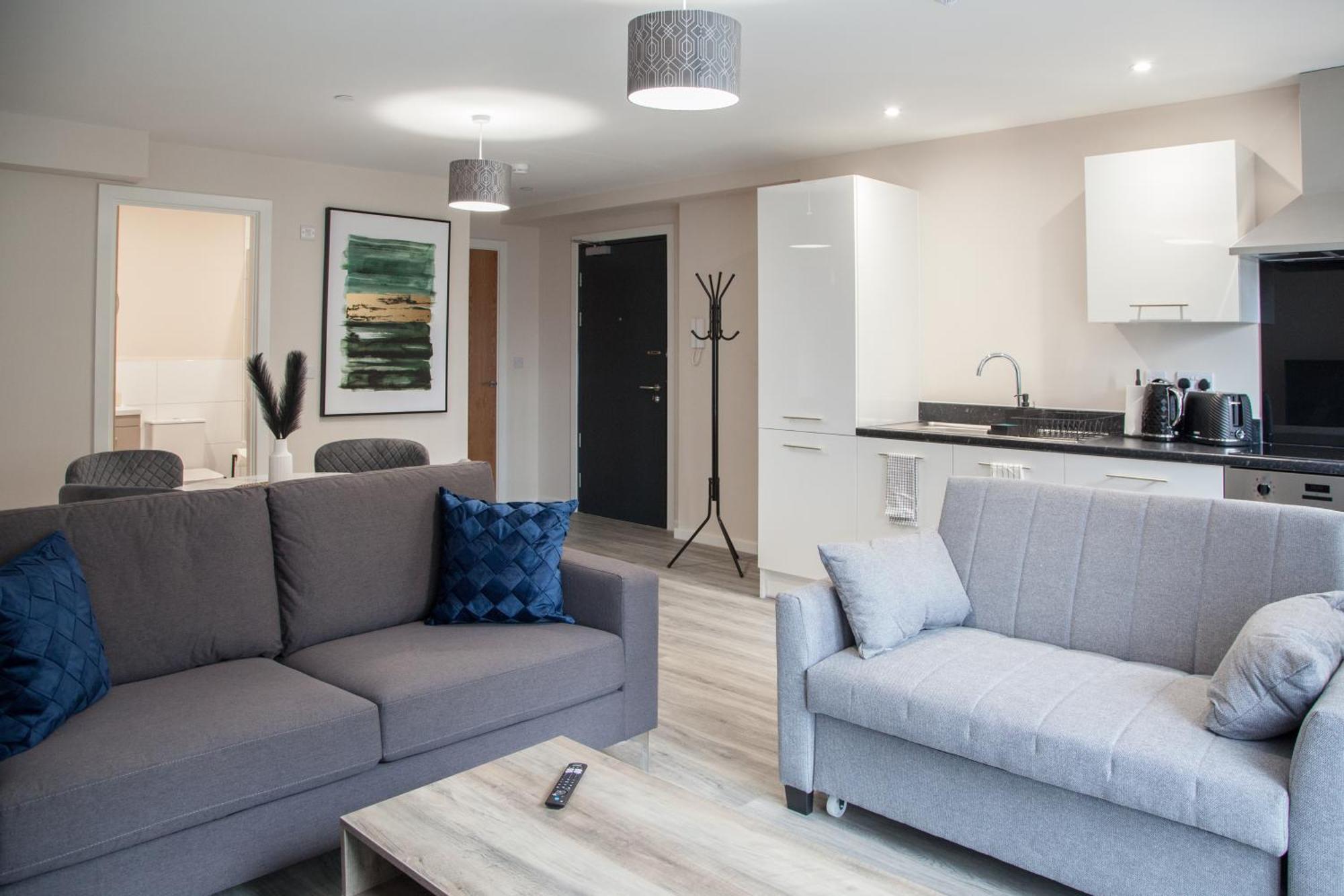 Modern 2Bd Apartment In Manchester City Exterior photo