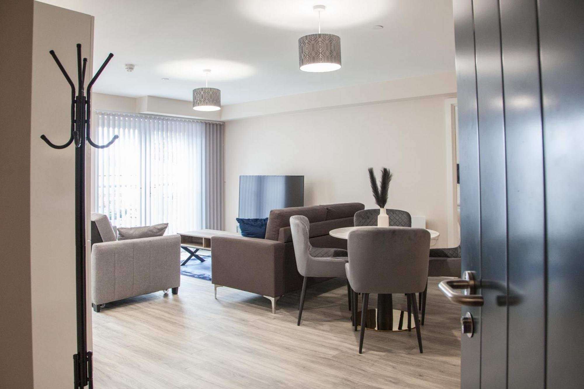 Modern 2Bd Apartment In Manchester City Exterior photo