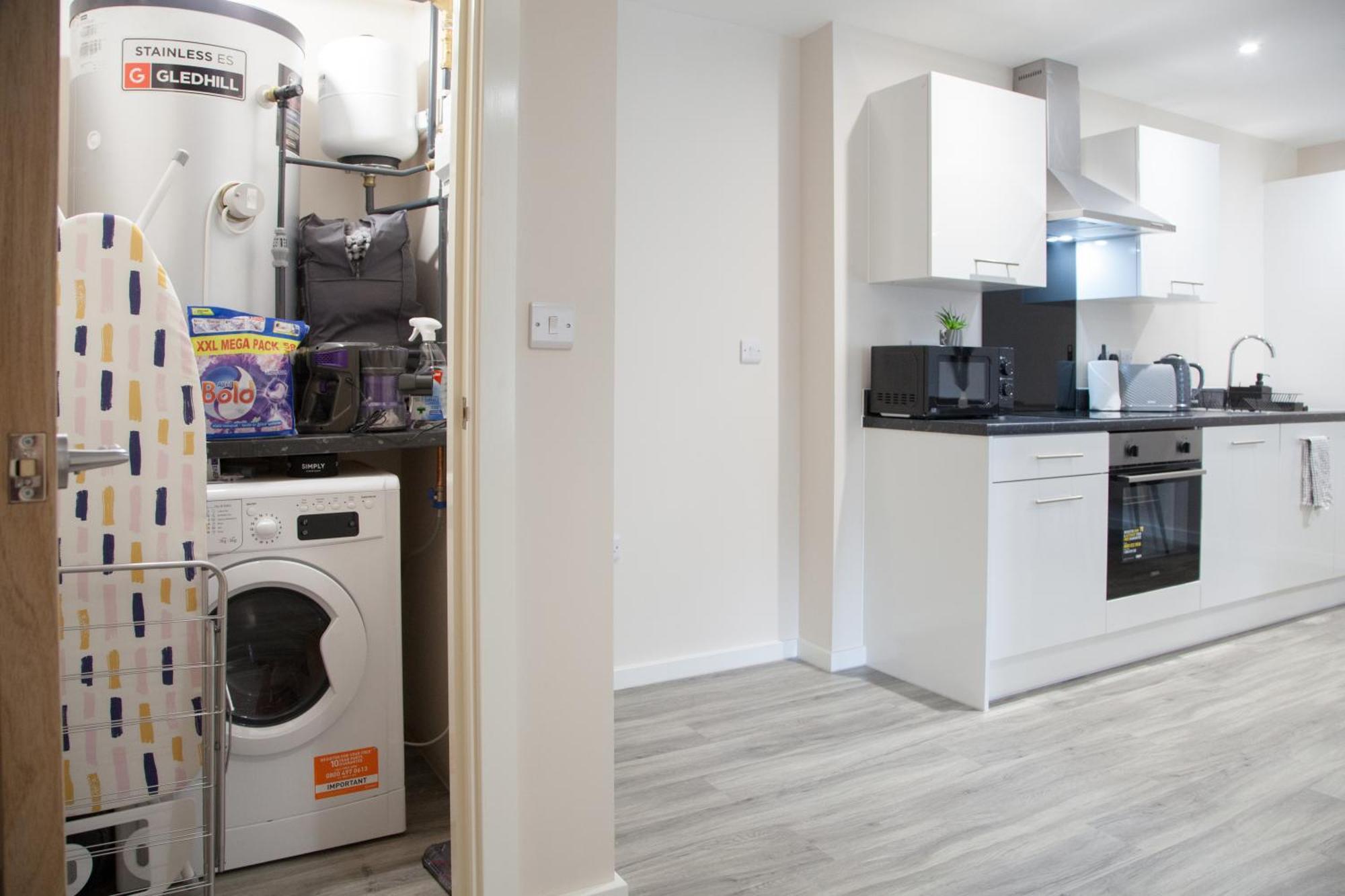 Modern 2Bd Apartment In Manchester City Exterior photo
