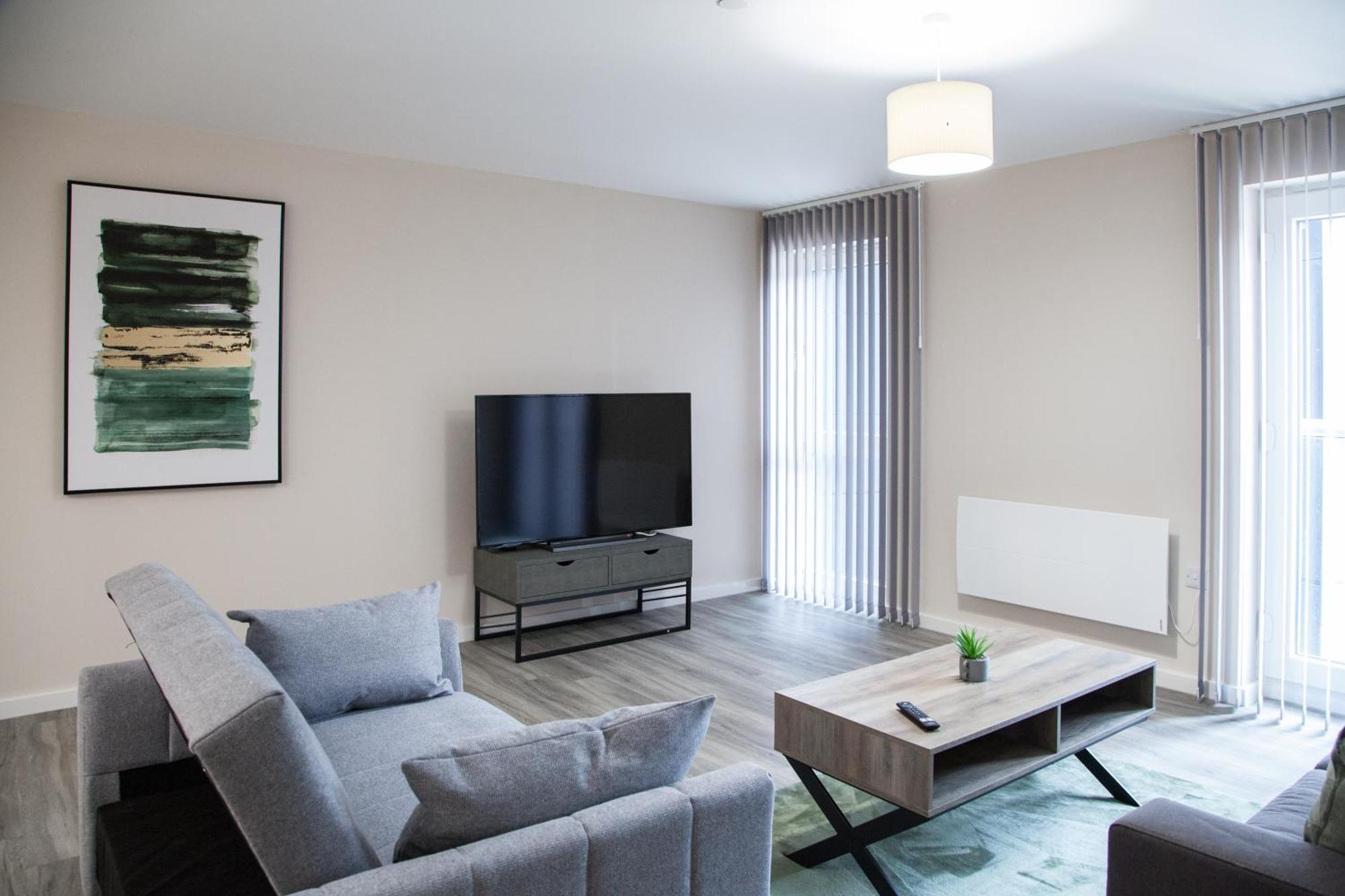 Modern 2Bd Apartment In Manchester City Exterior photo