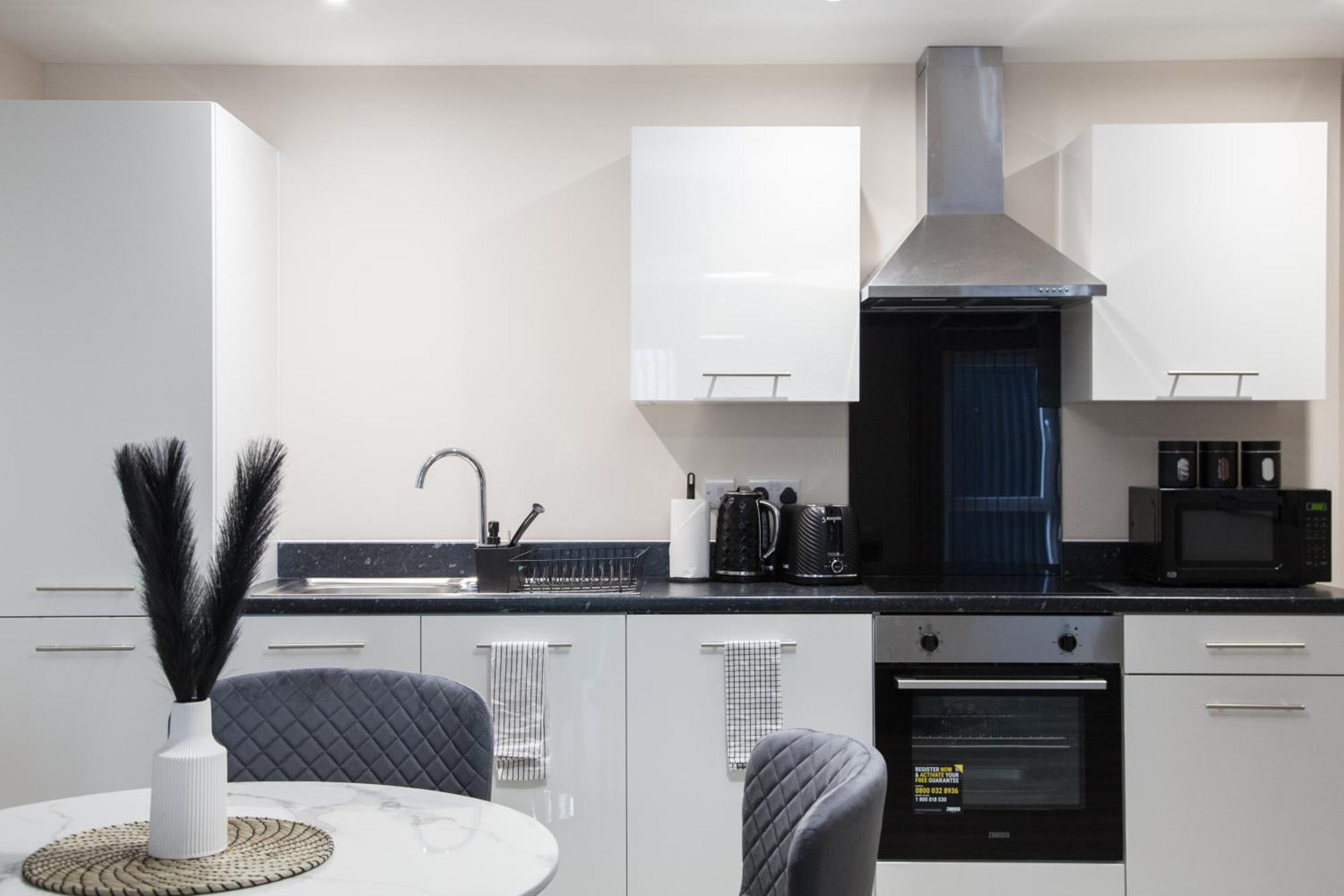 Modern 2Bd Apartment In Manchester City Exterior photo