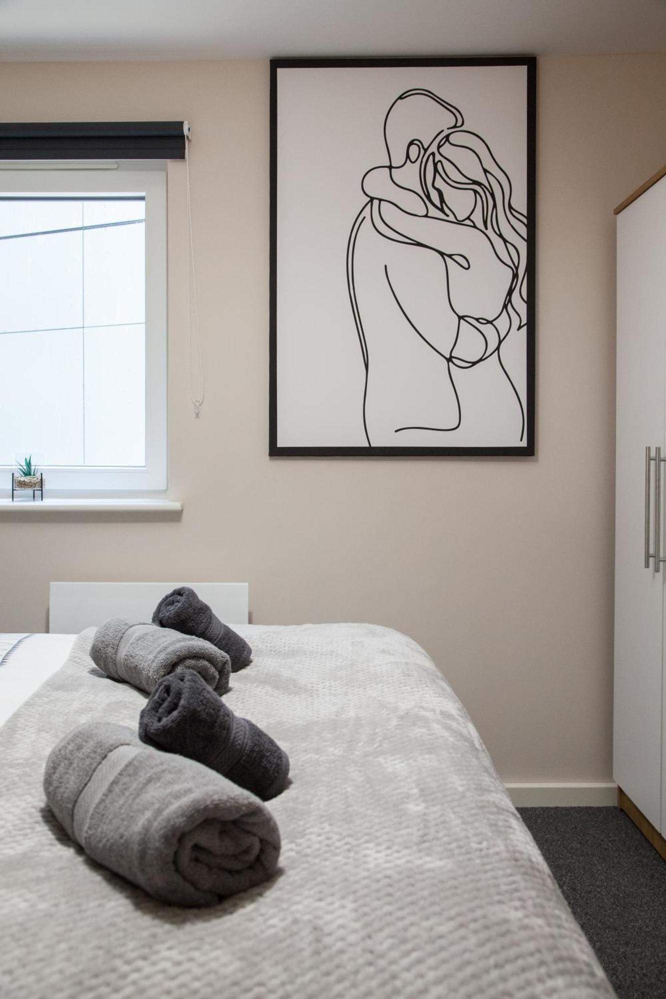 Modern 2Bd Apartment In Manchester City Exterior photo