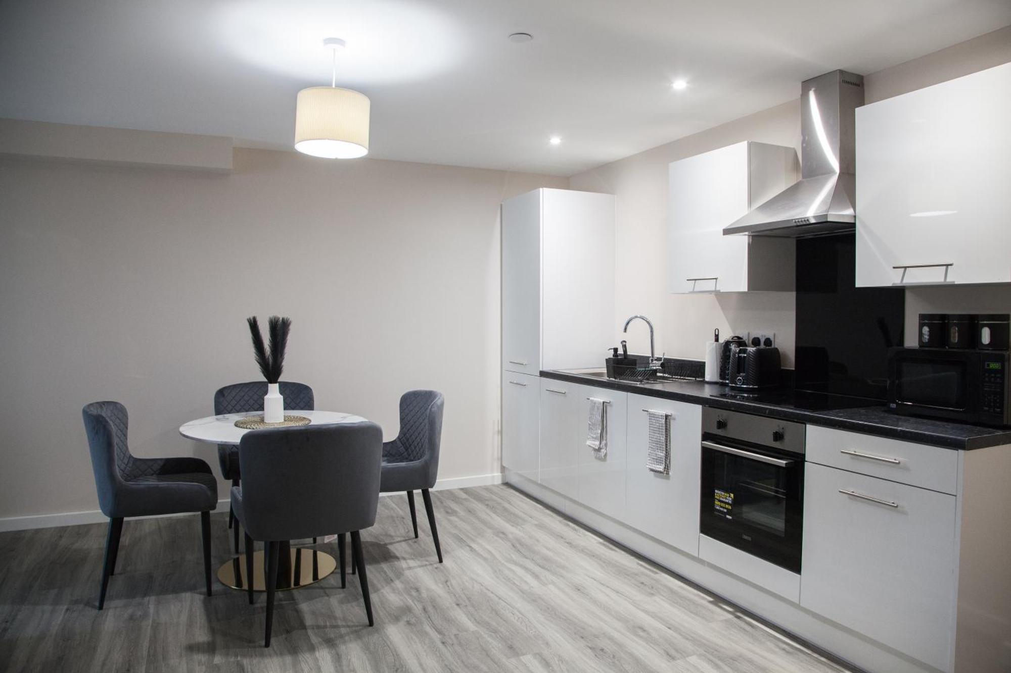 Modern 2Bd Apartment In Manchester City Exterior photo